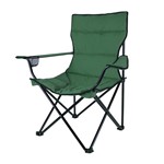 Ficha técnica e caractérísticas do produto Cadeira Dobrável Estofada Boni 290430-VD Verde - Nautika