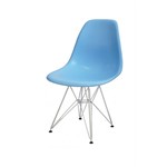 Ficha técnica e caractérísticas do produto Cadeira DSR Polipropileno Charles Eamens - Azul