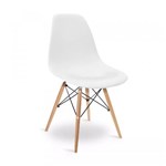 Ficha técnica e caractérísticas do produto Cadeira DSW Design Eames Eiffel - Branca - Or