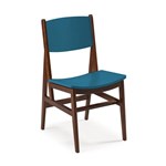 Ficha técnica e caractérísticas do produto Cadeira Dumon Cacau e Azul - Maxima