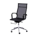 Ficha técnica e caractérísticas do produto Cadeira Eames 3303 Tela Preta Alta - Or Design