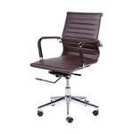 Ficha técnica e caractérísticas do produto Cadeira Eames 3301 Baixa Café Or Design