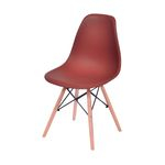 Ficha técnica e caractérísticas do produto Cadeira Eames Base de Madeira OR Design Telha