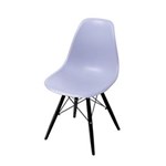 Ficha técnica e caractérísticas do produto Cadeira Eames Base Preta OR Design Cinza - Cinza