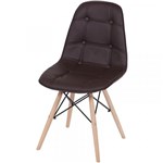 Ficha técnica e caractérísticas do produto Cadeira Eames Botone Café Or Design - Ór Design