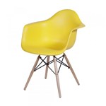 Ficha técnica e caractérísticas do produto Cadeira Eames DAW Amarela - Or Design