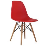 Ficha técnica e caractérísticas do produto Cadeira Eames - Deceve-1215 - Vermelho