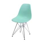 Ficha técnica e caractérísticas do produto Cadeira Eames Dkr Base Cromada Tiffany