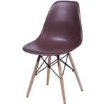 Ficha técnica e caractérísticas do produto Cadeira Eames DKR C/ Base de Madeira OR-1102B – Or Design - Café