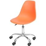 Ficha técnica e caractérísticas do produto Cadeira Eames Dkr C/ Rodízio Or-1102R Or Design - Laranja