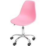 Ficha técnica e caractérísticas do produto Cadeira Eames Dkr C/ Rodízio Or-1102R Or Design - Rosa