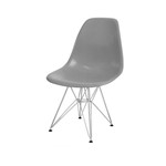 Ficha técnica e caractérísticas do produto Cadeira Eames DKR CINZA OR-1102 - Or Design