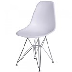 Ficha técnica e caractérísticas do produto Cadeira Eames Dkr Polipropileno Base Madeira Branca - Or Design