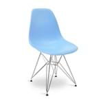 Ficha técnica e caractérísticas do produto Cadeira Eames DSR Azul Azul