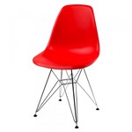 Ficha técnica e caractérísticas do produto Cadeira Eames DSR Vermelha - Or Design