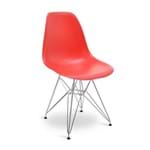Ficha técnica e caractérísticas do produto Cadeira Eames DSR Vermelha Vermelha