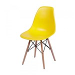 Ficha técnica e caractérísticas do produto Cadeira Eames DSW Amarela - Or Design