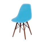 Ficha técnica e caractérísticas do produto Cadeira Eames DSW Base Escura Azul - Or Design