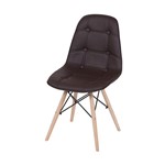 Ficha técnica e caractérísticas do produto Cadeira Eames DSW Botonê Café - Or Design