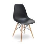 Ficha técnica e caractérísticas do produto Cadeira Eames DSW Preta - Elegancy Or Design