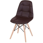 Ficha técnica e caractérísticas do produto Cadeira Eames Eifeel Botone OR-1108– Or Design - Café