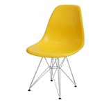 Ficha técnica e caractérísticas do produto Cadeira Eames Eiffel Amarela PP OR Design 1102
