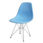 Ficha técnica e caractérísticas do produto Cadeira Eames Eiffel Azul PP OR Design 1102