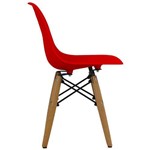 Ficha técnica e caractérísticas do produto Cadeira Eames Infantil Vermelha - Deekve-1268