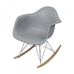 Ficha técnica e caractérísticas do produto Cadeira Eames RAR Balanço Cinza - Or Design