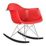 Cadeira Eames RAR Balanço - Vermelho