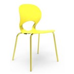 Ficha técnica e caractérísticas do produto Cadeira Eclipse - Amarelo Claro