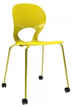 Ficha técnica e caractérísticas do produto Cadeira Eclipse Office Amarela - IM In