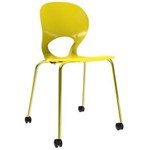 Ficha técnica e caractérísticas do produto Cadeira Eclipse Office Amarelo - Amarelo