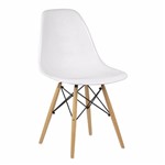 Ficha técnica e caractérísticas do produto Cadeira Eiffel - Branca - Charles Eames
