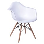 Ficha técnica e caractérísticas do produto Cadeira Eiffel Daw Wood Eames
