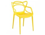 Ficha técnica e caractérísticas do produto Cadeira Eller Amarela Cadell Am By Haus