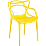 Ficha técnica e caractérísticas do produto Cadeira Eller Polipropileno Amarela - By Haus