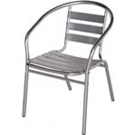 Ficha técnica e caractérísticas do produto Cadeira em Alumínio Poltrona Banqueta Mor