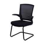 Ficha técnica e caractérísticas do produto Cadeira em Metal e Tela Office Fixa 3314 OR Design Preto