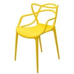 Ficha técnica e caractérísticas do produto Cadeira em Polipropileno - Amarelo