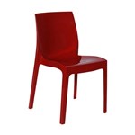 Ficha técnica e caractérísticas do produto Cadeira em Polipropileno Vermelho - Or Design