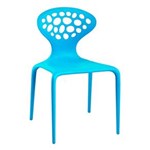 Ficha técnica e caractérísticas do produto Cadeira Empilhável Supernatural Byhaus Azul