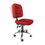 Ficha técnica e caractérísticas do produto Cadeira Ergonômico Vermelho CB 1462 Cadeira Brasil