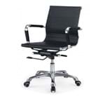 Ficha técnica e caractérísticas do produto Cadeira Escritório Diretor Preta MK-5523D - Makkon