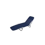 Ficha técnica e caractérísticas do produto Cadeira Espreguiçadeira Textilene Fashion Azul - Mor
