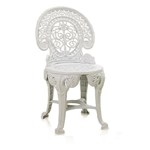 Ficha técnica e caractérísticas do produto Cadeira Estilo Colonial Plastico Branca 12 Unidades - Antares