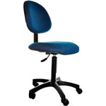 Ficha técnica e caractérísticas do produto Cadeira Execuitva Capri Giratória Azul - Designflex