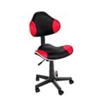 Ficha técnica e caractérísticas do produto Cadeira Executiva Best Móveis Qzy-G2b Preto com Vermelho