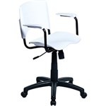 Ficha técnica e caractérísticas do produto Cadeira Executiva Colordesign com Rodízios Branco - Designchair