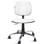 Ficha técnica e caractérísticas do produto Cadeira Executiva Escritório Courvim Branco Cadeira Brasil